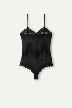 Body i tyll och spets Pretty Flowers