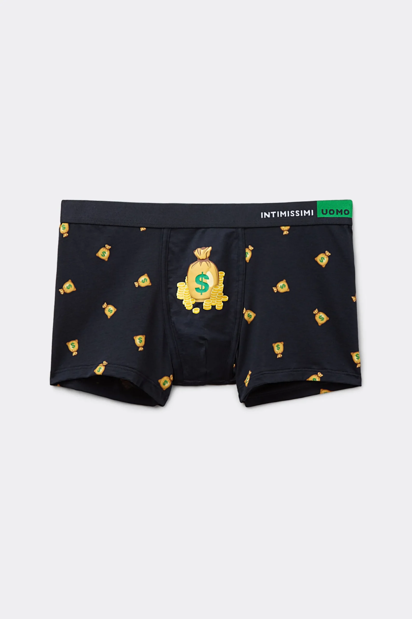 Boxershorts i bomull med dollartryck