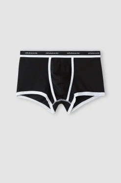Boxershorts i bomull Natural Fresh med logotyp