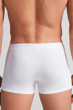 Boxershorts i mikrofiber med logotyp