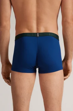 Boxershorts i mikrofiber med logotyp