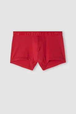 Boxershorts i mikrofiber med logotyp