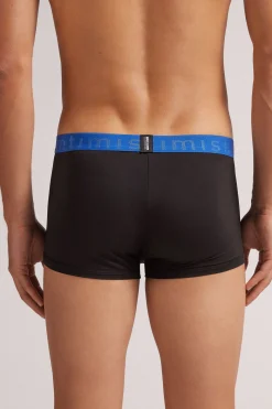 Boxershorts i mikrofiber med logotyp