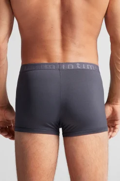 Boxershorts i mikrofiber med logotyp