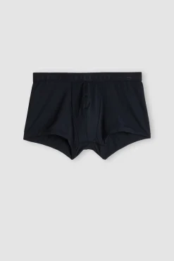 Boxershorts i mikrofiber med logotyp