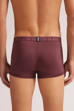Boxershorts i mikrofiber med logotyp
