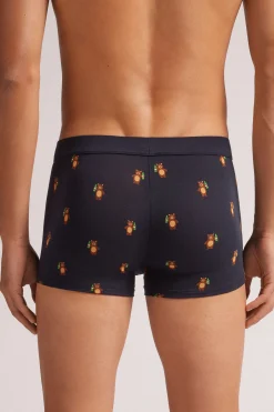 Boxershorts i Natural Fresh-bomull med bj&ouml;rnar