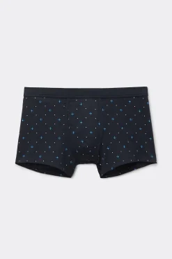 Boxershorts i Superior-bomull med mikroblommor