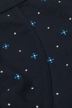 Boxershorts i Superior-bomull med mikroblommor