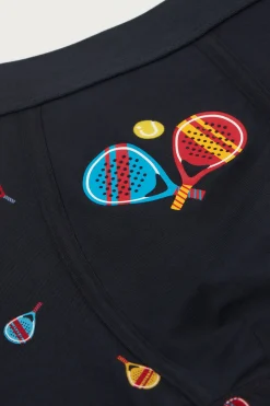 Boxershorts i Superior-bomull med padelm&ouml;nster