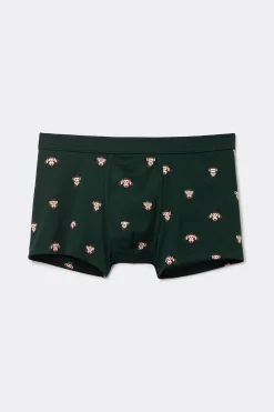 Boxershorts i Superior-bomull med apm&ouml;nster