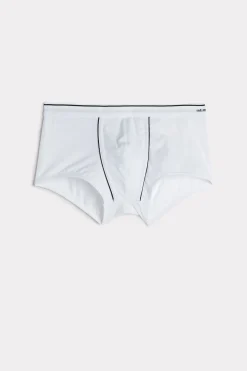 Boxershorts i Superior-bomull med synlig resor