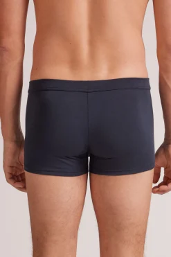 Boxershorts i Superior-bomull med renm&ouml;nster