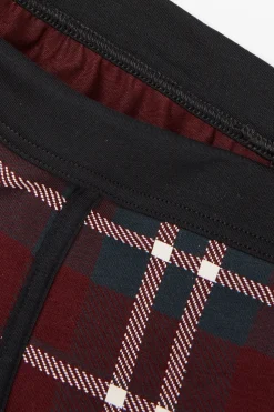 Boxershorts i Superior-bomull med skotskrutigt m&ouml;nster