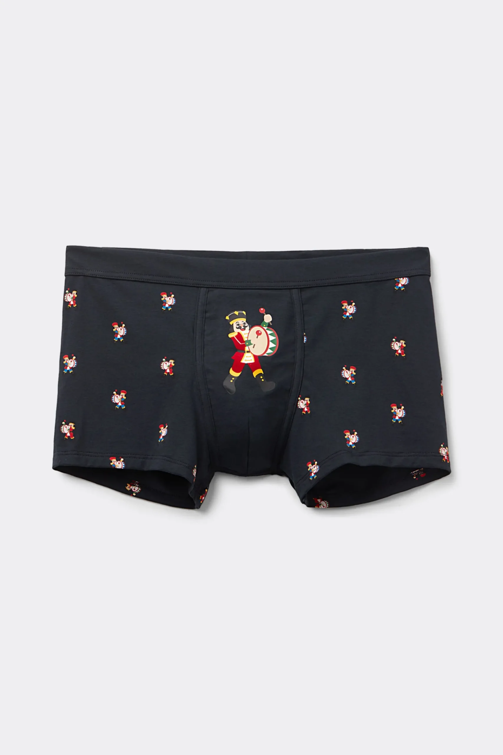 Boxershorts i Superior-bomull med nötknäpparmönster
