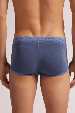 Boxershorts Washed Collection i elastisk Superior-bomull
