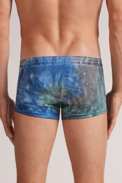 Boxershorts Washed Collection i elastisk Superior-bomull