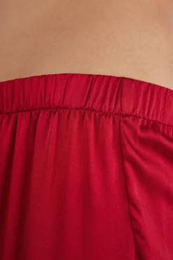 Byxor i satin