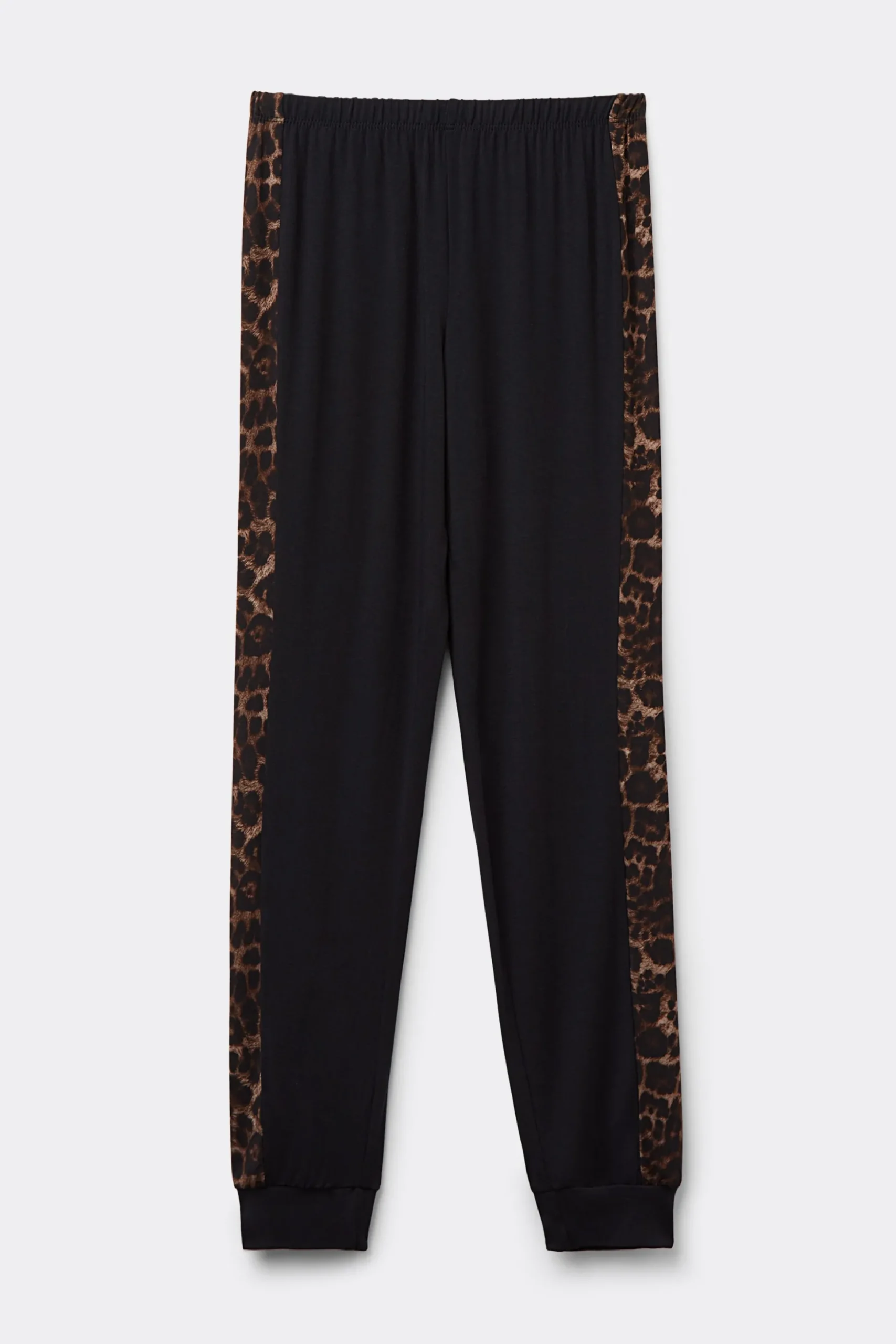 Byxor med muddar i modal Luxurious Leopard