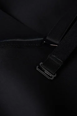 Culottes med h&ouml;g midja i mikrofiber utan s&ouml;mmar
