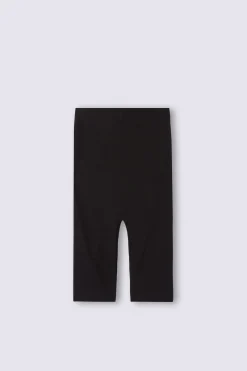 Formande shorts i bomull med hög midja