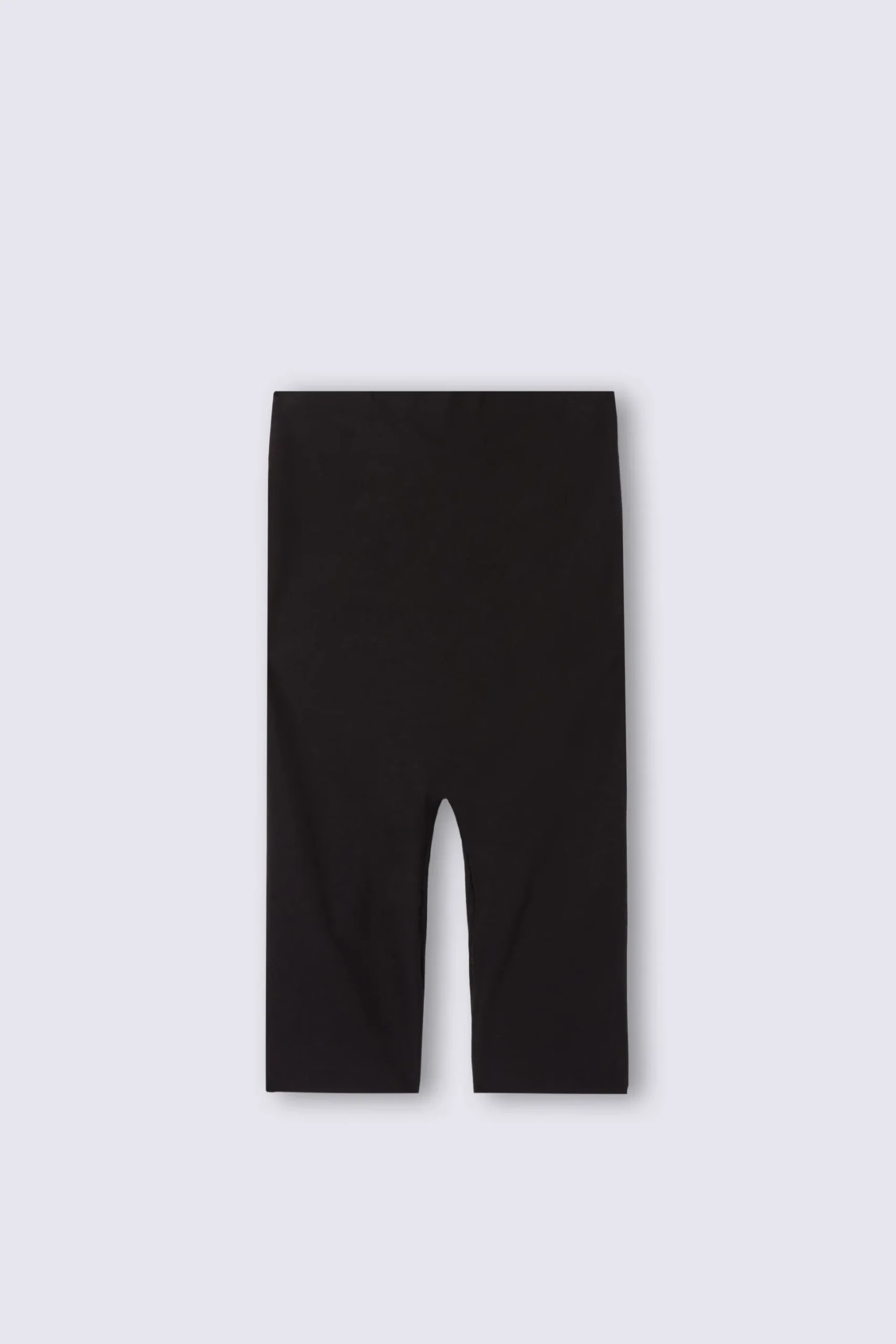 Formande shorts i bomull med hög midja
