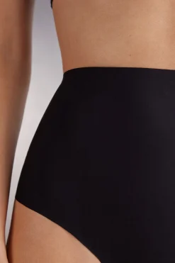 Franska trosor i Microfibre med råskuren kant