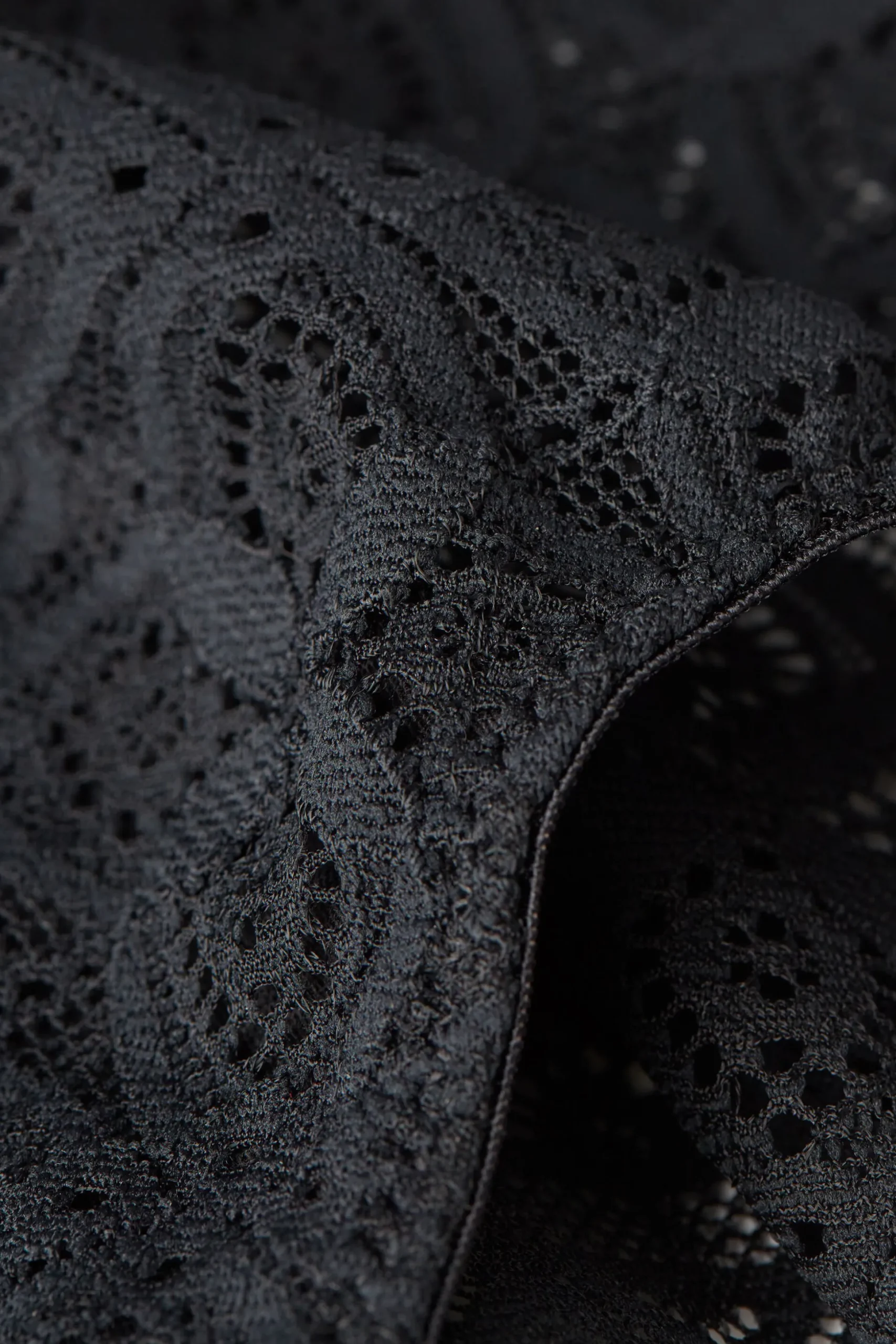 High-Rise Lace franska trosor