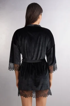 Kimono i sammet Intriguing Beauty