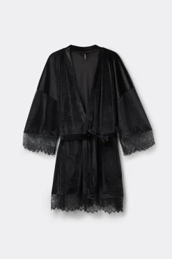 Kimono i sammet Intriguing Beauty