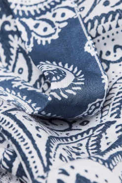 Kimono i viskossatin Flower Paisley