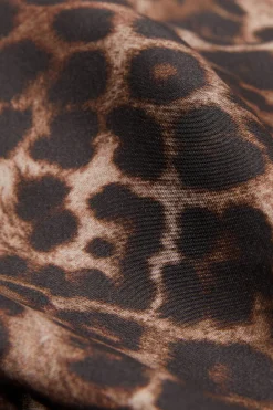 Kimono i viskossatin Luxurious Leopard