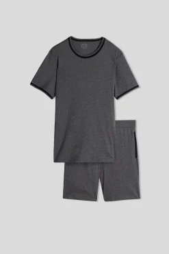 Kort pyjamas i Superior-bomull