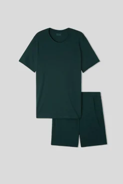 Kort pyjamas i Superior-bomull