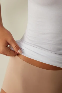 Kort&auml;rmad tr&ouml;ja i Superior-bomullsstretch