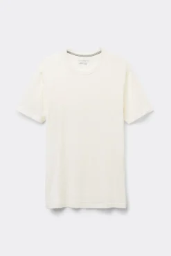 Kort&auml;rmad t-shirt i stretchig merinoull