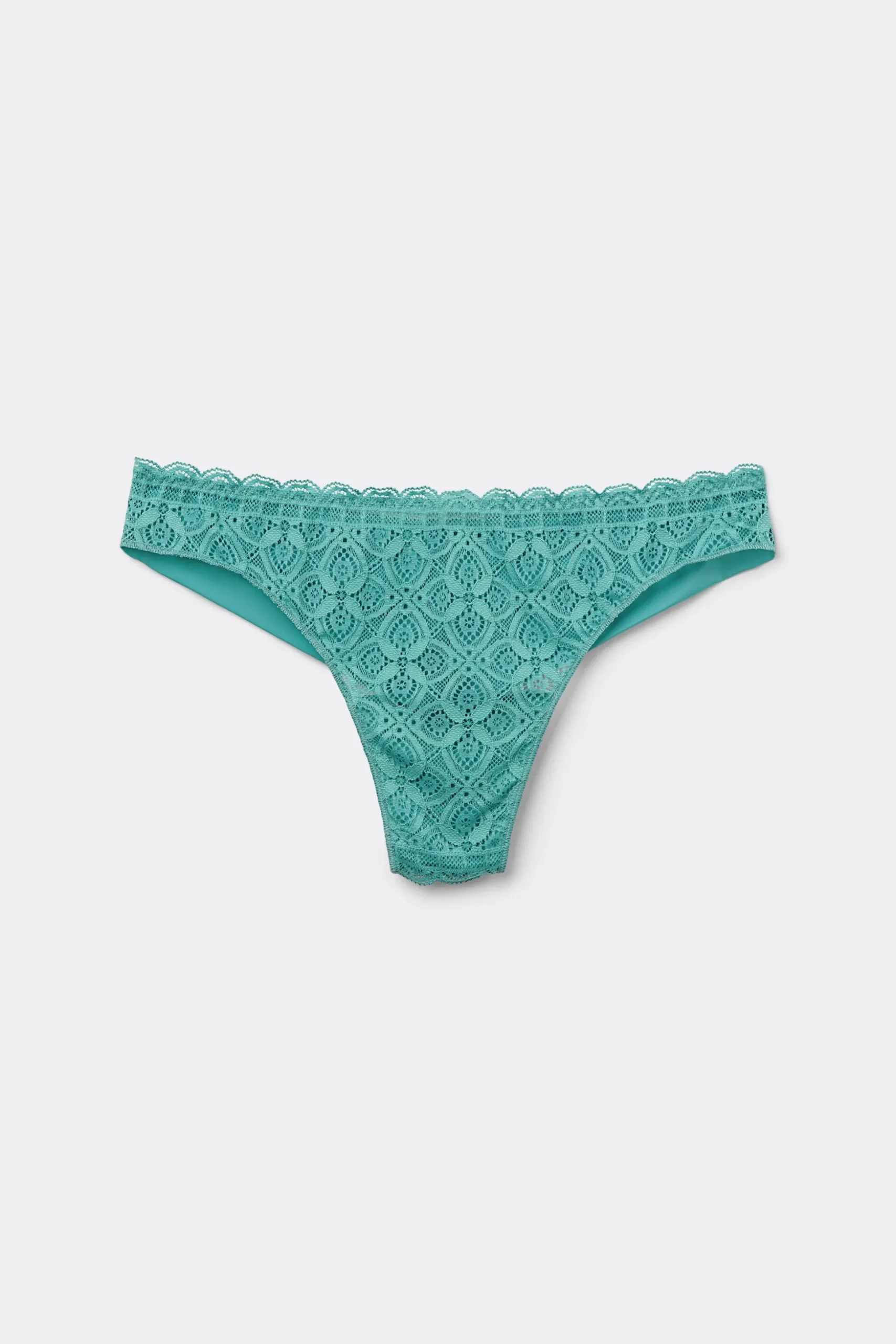 Lace and Microfibre Brazilian trosor