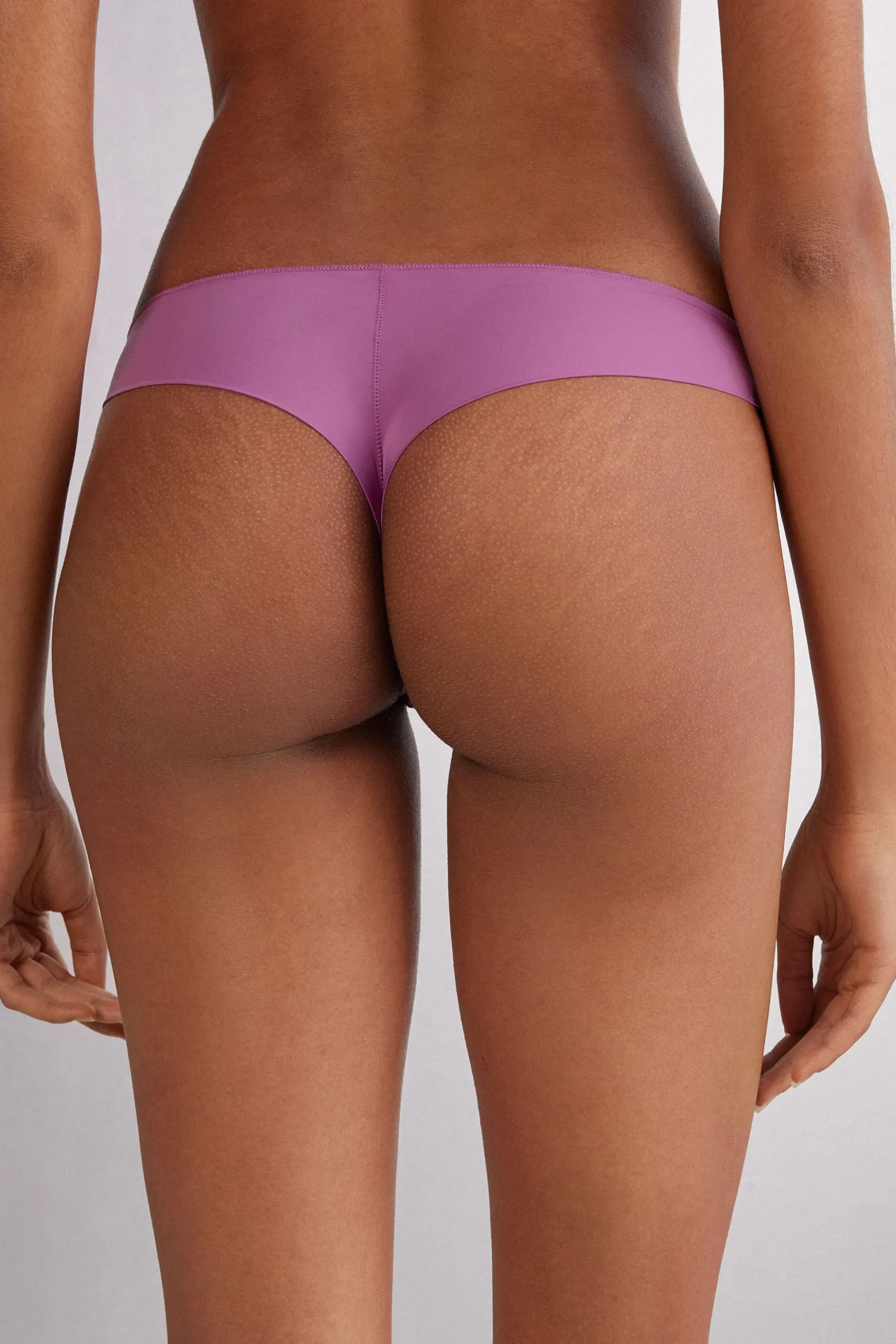 Lace and Microfibre Brazilian trosor