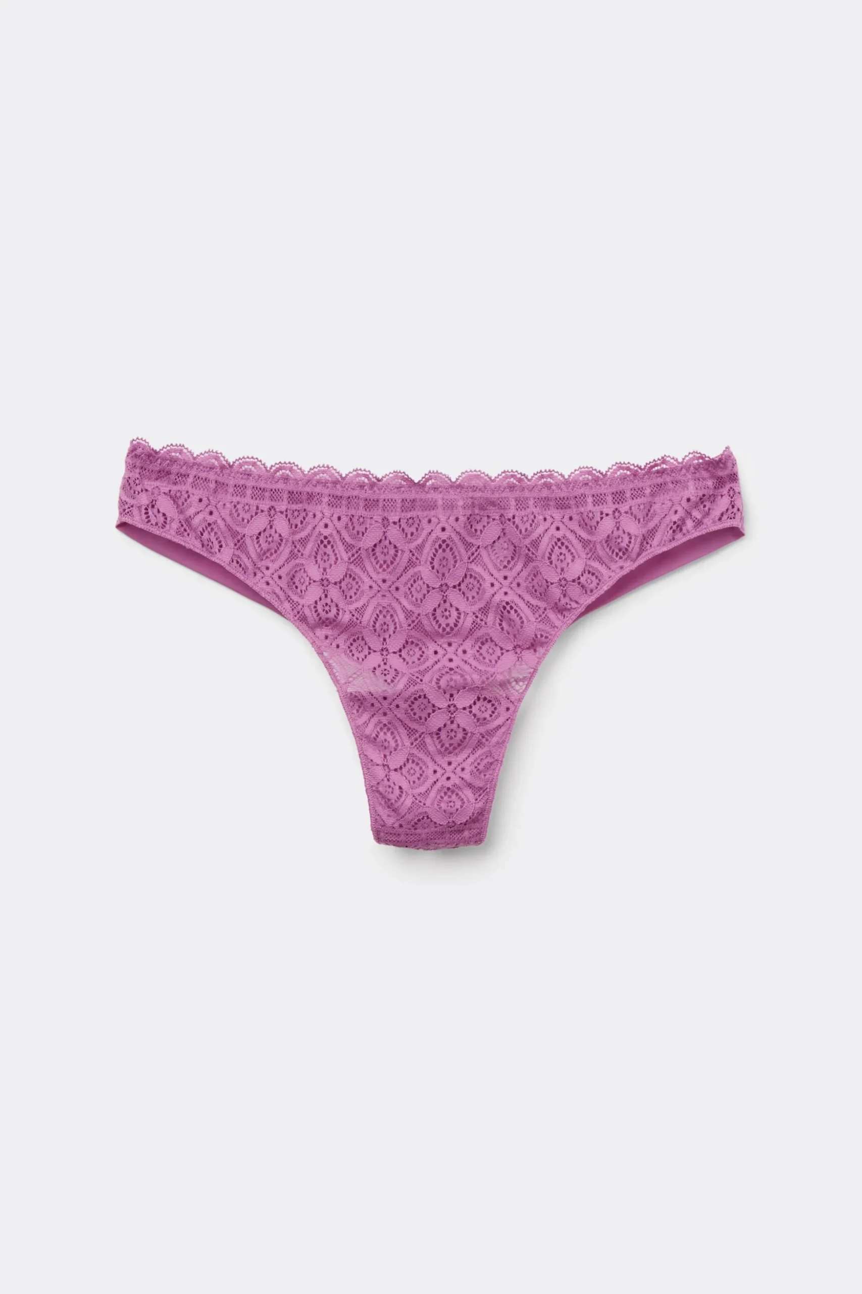 Lace and Microfibre Brazilian trosor