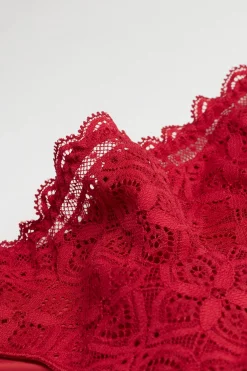 Lace and Microfibre Brazilian trosor