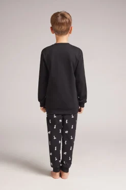 Lång barnpyjamas i bomull med 101 dalmatiner från ©Disney