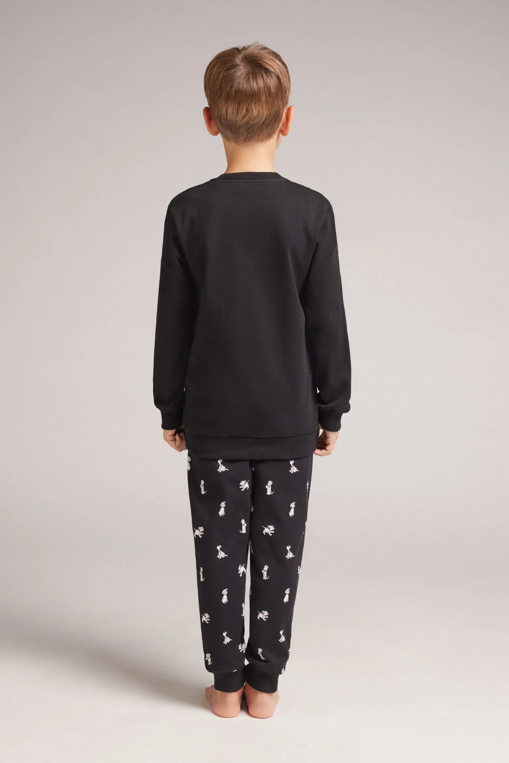 Lång barnpyjamas i bomull med 101 dalmatiner från ©Disney