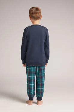 Lång pyjamas för barn i bomull med Butter från ©Disney