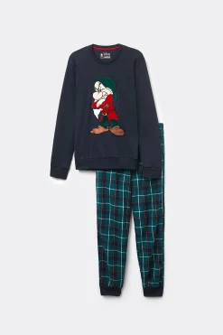 L&aring;ng pyjamas f&ouml;r barn i bomull med Butter fr&aring;n &copy;Disney