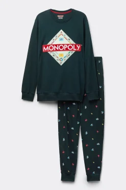 L&aring;ng pyjamas i bomull Hasbro Monopol