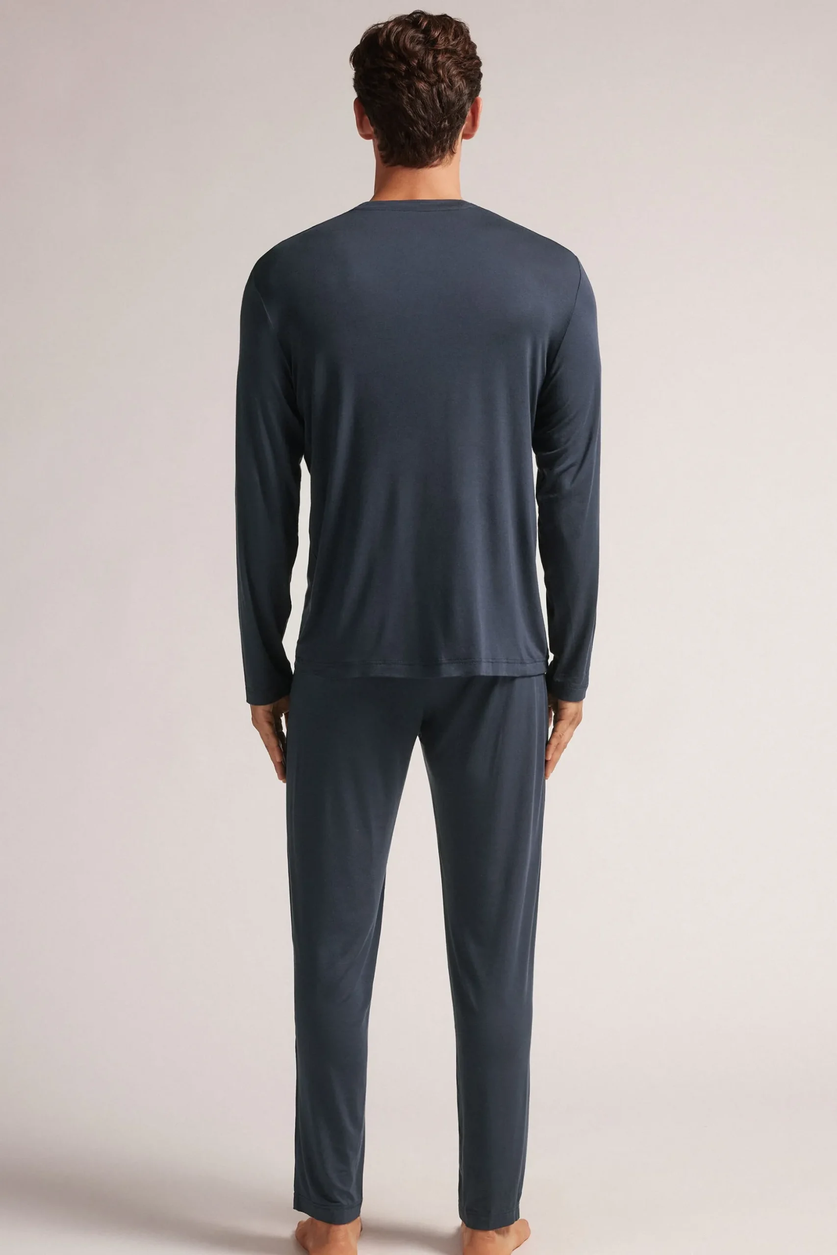 Lång pyjamas i mikromodal