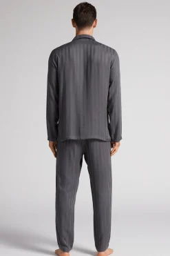 Lång pyjamas i modal