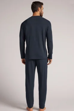 Lång pyjamas i modal