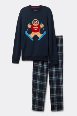 L&aring;ng pyjamas i modal Gingerbread Apres Ski