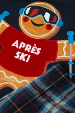 L&aring;ng pyjamas i modal Gingerbread Apres Ski